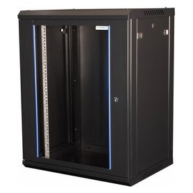 Wirewin WCAB PS3 600X450X12U B FP rack 12U Da parete Nero