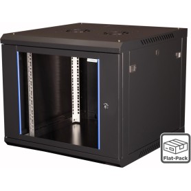 Wirewin WCAB PS3 600X600X12U B FP rack 12U Da parete Nero