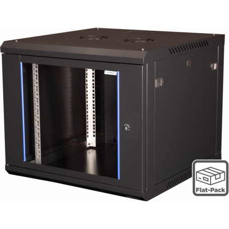 Wirewin WCAB PS3 600X600X12U B FP rack 12U Da parete Nero