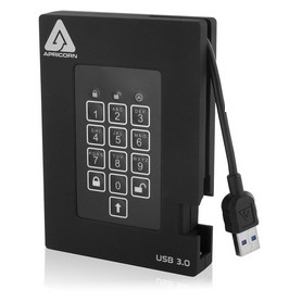 Apricorn Aegis Padlock Fortress 512 GB Nero (A25-3PL256-S512F)