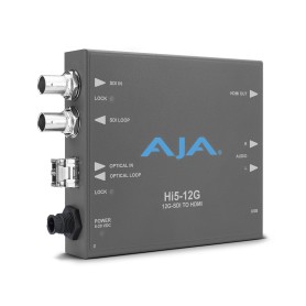 AJA HI5-12G-R convertitore video Convertitore video attivo 4096 x 2160, - (Hi5-12G-R)