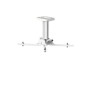 Kindermann Premium MA30 supporto per proiettore Soffitto Bianco (7460000031)