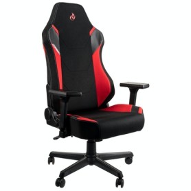 Nitro Concepts X1000 Sedia da gaming per PC Sedia tappezzata Nero, Rosso (NC-X1000-BR)