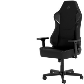 Nitro Concepts X1000 Sedia da gaming per PC Sedia tappezzata Nero (NC-X1000-B)