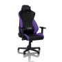 Nitro Concepts S300 Sedia per gaming universale Sedia imbottita tappezzata Nero, Porpora (NC-S300-BP)