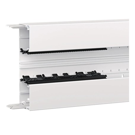 Hager BRN6521019016 blindosbarra Passerella in filo d'acciaio dritta Bianco