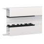 Hager BRN6521019016 blindosbarra Passerella in filo d'acciaio dritta Bianco