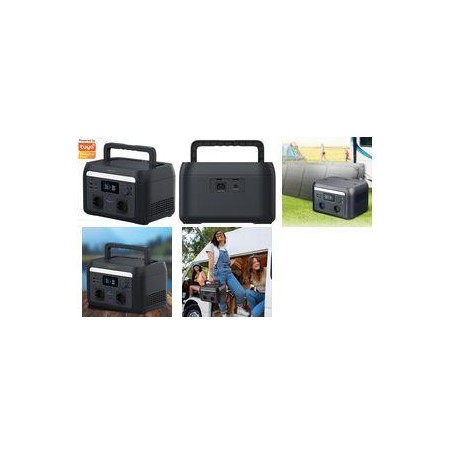 LogiLink Portable power station, 600W, LiFePO4 battery, Tuya compatible (PPS0600)