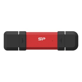 Silicon Power DS72 unità flash USB 500 GB USB Type-A / USB Type-C 3.2 Gen 2 (3.1 Gen 2) Rosso (SP500GBUC3S72VPR)