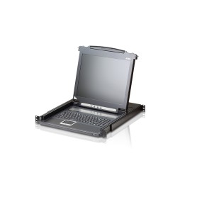 ATEN CL1000M-ATA-GG console a rack 43,2 cm (17") Nero 1U (CL1000M D)