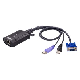 ATEN CN800-AT switch per keyboard-video-mouse (kvm) Nero, Viola