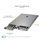 Supermicro SuperServer 1028TP-DTTR Intel® C612 LGA 2011 (Socket R) Rack (1U) Nero (SYS-1028TP-DTTR)