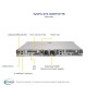 Supermicro SuperServer 1028TP-DTTR Intel® C612 LGA 2011 (Socket R) Rack (1U) Nero (SYS-1028TP-DTTR)