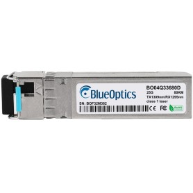 BlueOptics SFP28-25G-BX-D-80KM-CS-BO modulo del ricetrasmettitore di rete Fibra ottica 25000 Mbit/s