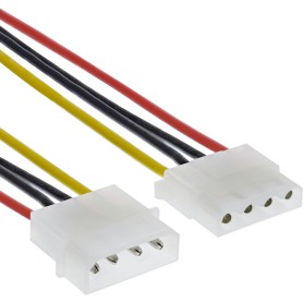 InLine 29650 cavo di alimentazione Multicolore (29650)