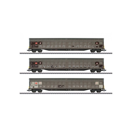 Märklin Type Habbins 354 Sliding Wall Boxcar Set Modello di ferrovia e di treno Kit di montaggio HO (1:87) (48067)