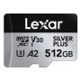 Lexar Professional SILVER PLUS 512 GB MicroSDXC UHS-I (LMSSIPL512G-BNANG)