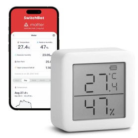 SwitchBot Meter Bianco Batteria (SwitchBot MeterTH S1)