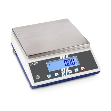 KERN & SOHN IoT-Line Tischwaage LCD 6 kg Bianco (FCB 6K-5)