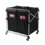 Rubbermaid X-Cart 1871644 Acciaio Argento