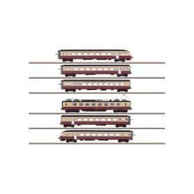Märklin Class RAe TEE II Express Powered Rail Car Train Modello di ferrovia Kit di montaggio (88730)