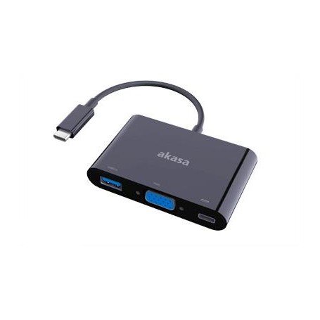 Akasa AK-CBCA02-15BK adattatore grafico USB 1920 x 1200 Pixel Nero (AK-CBCA02-15BK)