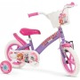 Kinderfahrrad 12" Paw Patrol Lila 1180 Mädchen TOIMSA (TOI1180)