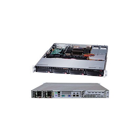 Supermicro SuperServer 5017R-MTRF Intel® C602 LGA 2011 (Socket R) Rack (1U) Nero (SYS-5017R-MTRF)