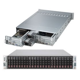 Supermicro SuperServer 2027TR-D70RF Intel® C602 LGA 2011 (Socket R) Armadio (2U) Nero (SYS-2027TR-D70RF)