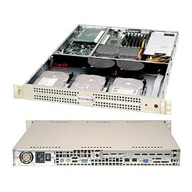 Supermicro SuperChassis 812L-350B (Black) Basso profilo (Slimline - stilizzato) Nero (CSE-812L-350B)