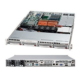 Supermicro SuperChassis 815TQ-R650B (Black) Basso profilo (Slimline - stilizzato) Nero 650 W (CSE-815TQ-R650B)