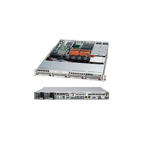 Supermicro SuperChassis 815TQ-R650B (Black) Basso profilo (Slimline - stilizzato) Nero 650 W (CSE-815TQ-R650B)