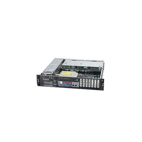 Supermicro SuperChassis 823MTQ-R700LPB, Black Basso profilo (Slimline - stilizzato) Nero 700 W (CSE-823MTQ-R700LPB)