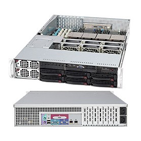 Supermicro SuperChassis 828TQ-R1200LPB (Black) Basso profilo (Slimline - stilizzato) Nero 1200 W (CSE-828TQ-R1200LPB)