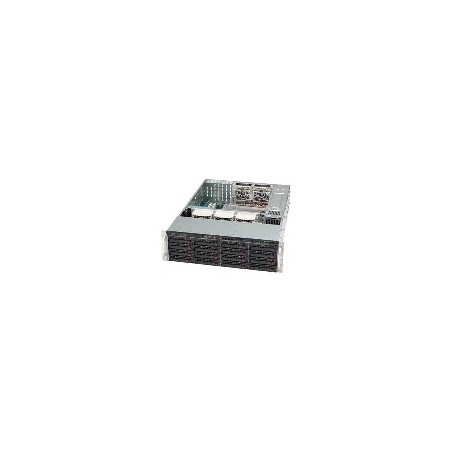 Supermicro SuperChassis 836E2-R800B, Black Basso profilo (Slimline - stilizzato) Nero 800 W (CSE-836E2-R800B)
