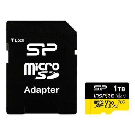 Silicon Power SP001TBSTXLA2V1NSP memoria flash 1 TB MicroSDXC 3D TLC NAND Classe 10