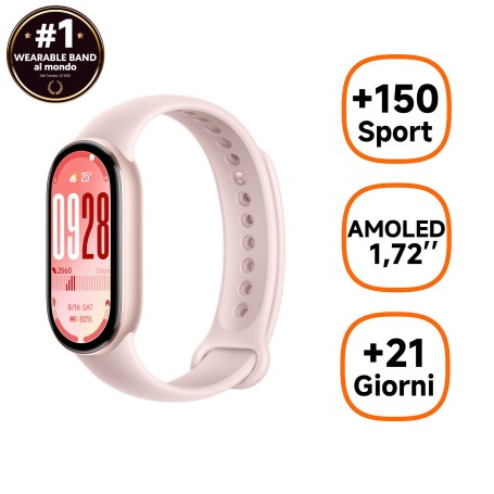 Xiaomi Smart Band 10   Mystic Rose (BHR9999GL)