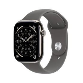 Apple Watch Series 11 GPS + Cellular 42mm Cassa Titanio con Band Grigio Pietra - M/L (MF8N4ZR/A)