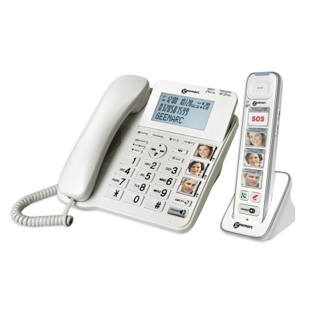 Geemarc AMPLIDECT COMBI-PHOTO 295 Schnurgeb. Telefon + 1 PhotoDECT 295 Mobilteil (DECT295_CFOTO_WH_IG) (3521350020809)