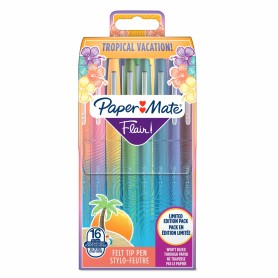 Papermate Flair marcatore Medio Multicolore 16 pz (2061396)