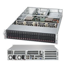 Supermicro 2028U-TR4T+ Intel® C612 LGA 2011 (Socket R) Armadio (2U) Nero (SYS-2028U-TR4T+)