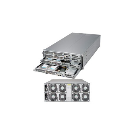 Supermicro SuperServer F618H6-FTPT+ Intel® C612 LGA 2011 (Socket R) Armadio (4U) Nero (SYS-F618H6-FTPT+)