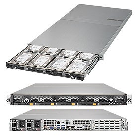 Supermicro SuperStorage 6019P-ACR12L Intel C622 LGA 3647 (Socket P) Rack (1U) Nero (SSG-6019P-ACR12L+)