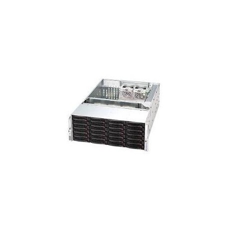 Supermicro SC846 XA-R1K28B - Rack-Montage - 4U - E-ATX - SATA/SAS - Hot-Swap 1280 Watt - Schwarz (CSE-846XA-R1K28B)