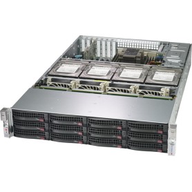 Supermicro CSE-829HAC12-R1K62LPB computer case Supporto Grigio
