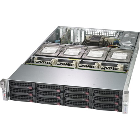 Supermicro CSE-829HAC12-R1K62LPB computer case Supporto Grigio