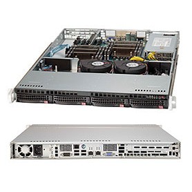 Supermicro SC813T-441CB Intel® C602 LGA 2011 (Socket R) (CSE-813T-441CB)