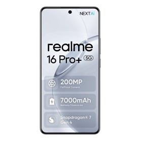 realme 16 Pro+ 17,3 cm (6.8") 5G USB tipo-C 12 GB 512 GB 7000 mAh Grigio (631011007393)