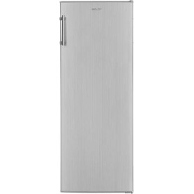 Congelatore a libera installazione Exquisit GS230-H-040E, larghezza 54,4 cm, 168 litri, effetto acciaio inox.