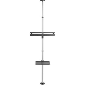 Techly ICA-TR32 Supporto TV a parete 177,8 cm (70") Nero, Grigio (ICA-TR32)